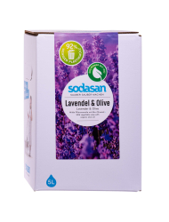 SODASAN Flüssigseife Liquid Lavendel-Olive 5 Liter...